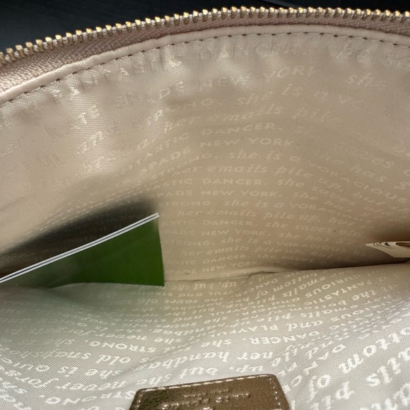 Kate Spade Colorful Glitter Sparkler Clutch Cosmetic Bag - Picture 6 of 6